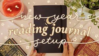 2025 reading journal setup!  (cozimas day 6)