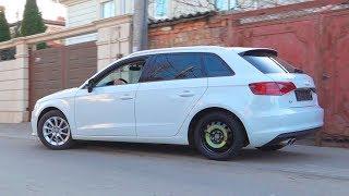 The wheel fell off on Audi a3 - Dima ride on power wheels AMG 63