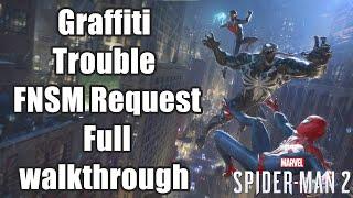 Marvel's Spider Man 2 Graffiti Trouble - FNSM Request Full walkthrough