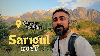 TUNCELİ Pülümür Sarıgül Köyü Gezisi (Munzur Dağları'nda 6 hanelik bir köy!)