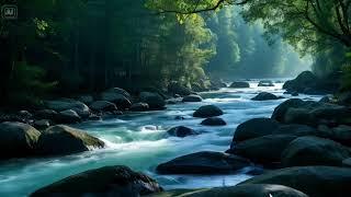 ASMR Suara Sungai Mengalir Di Dalam Hutan Yang Bikin Rileks Dan Menghilangkan Stress