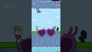 Slice Heart Glasses ️ Funny Game  #shorts #shortsfeed #slicetosave #funny #gaming #viral