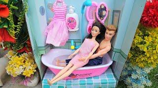 Barbie Doll All Day Routine In Indian Village/Sita Ki Kahani Part-290/Barbie Doll Bedtime Story||