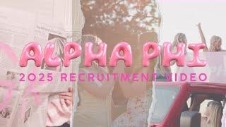 Alpha Phi Chico State Recruitment Video 2025 - Theta Upsilon Chapter