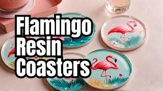 Flamingo Resin Coasters: A Must-Have Decor Item