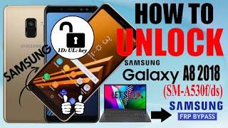 #ID_UL_key How to UNLOCK SAMSUNG A8 2018 (SM-A530F/DS) FRP bypass / GOOGLE ACCOUNT  Android 9, 10