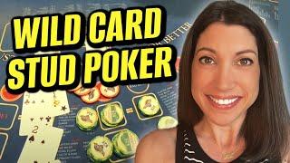 Wild Card Stud Poker  I Went For It !