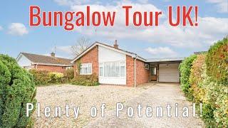 BUNGALOW TOUR UK Lots of Potential! For Sale £230,000 Watton, Norfolk - Longsons estate agents.