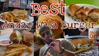Best Anday Wala Burger Of Lahore | Hunt Series
