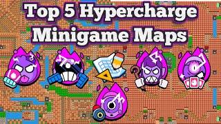 Top 5 NEW Hyper Charge Minigames In Map Maker