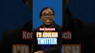 I’d Abolish Twitter if PM - Kemi Badenoch #kemibadenoch #politics #tory