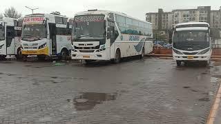 KARNATAKA GOA MUMBAI GUJARAT BUSES AT MAPUSA BUS TERMINAL