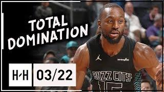 Kemba Walker EPIC Full Highlights Hornets vs Grizzlies (2018.03.22) - 46 Points in 3 Quarters!