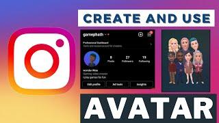 How to create and use avatar on instagram app