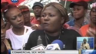 Commercial sex workers hold demos