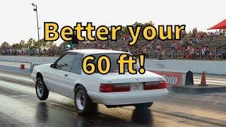 Fox Body Mustang Suspension Basics For Better 60 ft Times! Part 2!