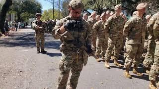 1st Ranger BN St Patricks day parade 2022