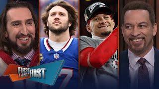 ‘Never a doubt’ Chiefs beat Bills, Shocked Josh Allen didn’t come through? | FIRST THINGS FIRST