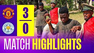 MAN UNITED VS LEICESTER CITY 3-0 funny highlights  #manunited #funny #video