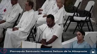 Clausura Patronales Nuestra Señora de la  Altagracia Preside P. Roberto Núñez. MSC