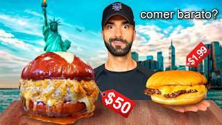 100 Horas Comiendo en la Ciudad MÁS CARA de USA ¿Cuánto Dinero Gasté en Nueva York?