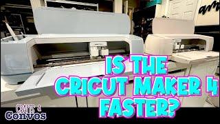 Crafts & Convos | Battle of the Cricuts | Will Maker 4 Cut Rhinestone Flock Faster?