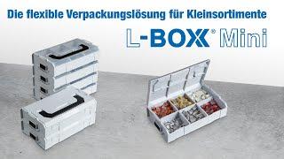 L-BOXX Mini - Die flexible Verpackungslösung für Kleinsortimente | Bosch Sortimo Systems