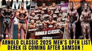 Arnold Classic 2025 is gonna be Lit +Derek vs Samson Rematch + Brandon vs Bonac + Shaun vs Andrew