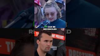 CHARLIE KIRK Schools WOKE GIRL On FLAWS Of FEMINIST MOVEMENT! EPIC TAKEDOWN #shorts #short #viral