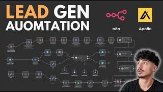 I Built a Lead Generation AI Agent with no code on n8n (Free Template)