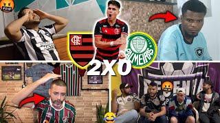 REAÇÕES DOS RIVAIS SECANDO O MENGÃO- FLAMENGO 2X0 PALMEIRAS- COPA DO BRASIL 2024- VAMOS RIR KKKK