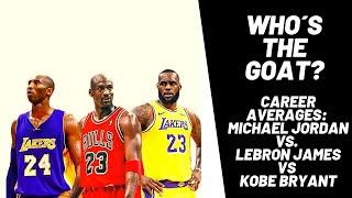NBA Stat Comparison: Michael Jordan vs. LeBron James vs. Kobe Bryant