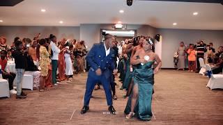 Congolese Wedding Entrance Dance (Otema obe - Afara Tsena) Kansas City, Mo