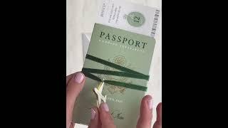 Destination Wedding Passport #shorts