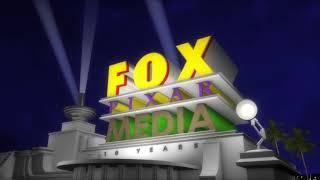 Fox Pixar Media 10 Years Logo (Jan 1st 2024-Dec 31st 2024)