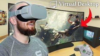 Virtual Desktop Oculus Go! Remotely Access Your PC In Virtual Reality