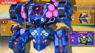 Aegis + Storm Rack 10 & 6  |  Shielded Destruction! | Mech Arena