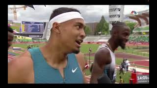 2022 Prefontaine Classic men 400m: Kirani James vs Michael Norman vs Matthew Hudson-Smith.