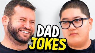 Dad Jokes | Don't laugh Challenge | Alan vs Andrew | Raise Your Spirits