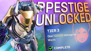 Unlocking The 100k Damage Wraith Prestige Skin in One Day!