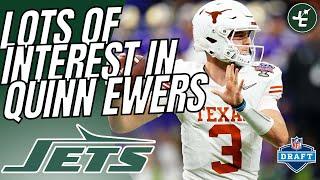 There's A Lot Of Buzz Around Quinn Ewers & The New York Jets | 2025 NFL Draft 2025