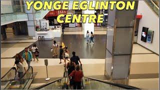 Midtown Toronto Shopping Complex Tour - Walking The YONGE EGLINTON CENTRE Urban Format Shopping Mall