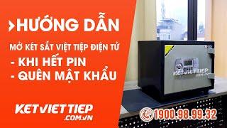 Cách Sử Dụng Két Sắt mini Việt Tiệp 2020 Khoá Điện Tử Clip Mới Nhất