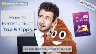 How to Fernstudium: Tim Reichel von Studienscheiss verrät seine besten Studientipps