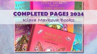 COMPLETED COLOURING PAGES 2024| KLARA MARKOVA BOOKS | ADULT COLOURING