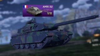 War Thunder Mobile | AMX-32 platoon gameplay