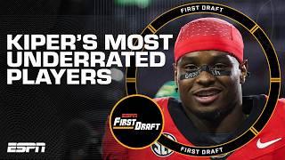 Mel Kiper's MOST UNDERRATED players of 2025 NFL Draft class | First Draft