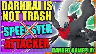 DARKRAI is NOT TRASH how to properly Play DARK VOID + NASTY PLOT | Pokemon Unite