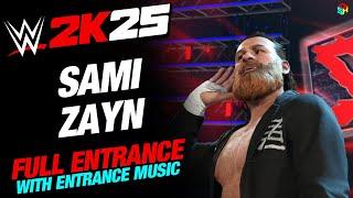 SAMI ZAYN WWE 2K25 ENTRANCE - #WWE2K25 SAMI ZAYN ENTRANCE WITH MUSIC