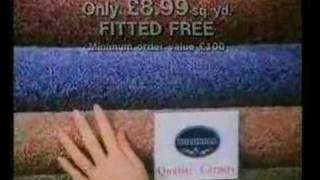 Allied Carpets advert 1988 (1980s)